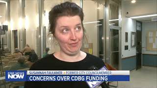 Concerns Over Community Development Block Grant Funding