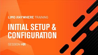 Session 1/3 – Initial Setup & Configuration