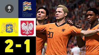 Uneffizientes Niederlande wird beinahe noch bestraft! | Niederlande - Polen 2:1 | FIFA 22 Gameplay