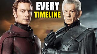 What Happened to Magneto In EVERY Fox X-Men Timeline (Including Logan)