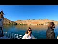 halfeti sunken city batık Şehir boat tour 4k Şanlıurfa turkey