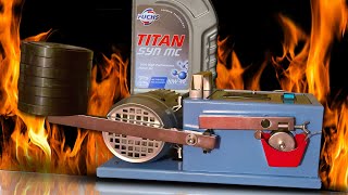 Fuchs Titan Syn MC 10W40 Engine Oil Test 100°C Piotr Tester