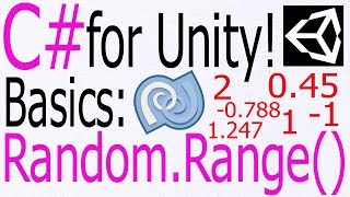 Unity C# Tutorial - Basics: Random.Range() - Create a Random float or int