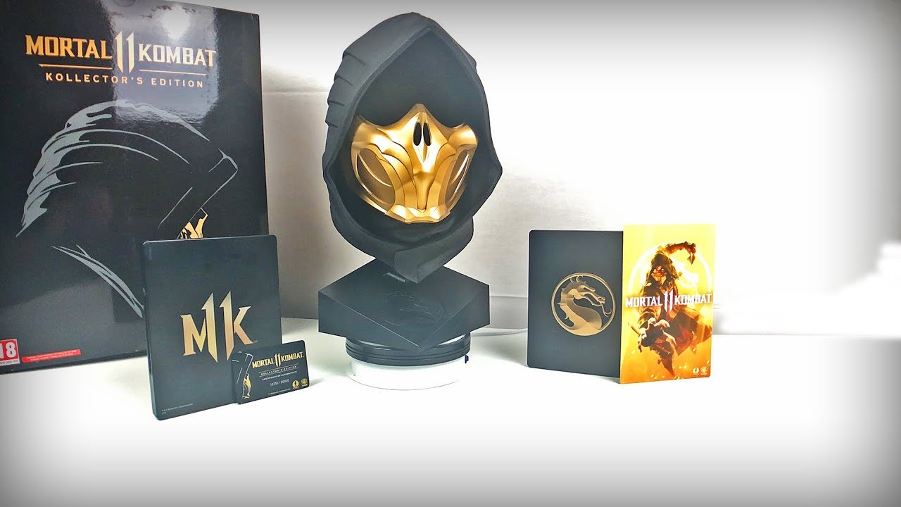 Mortal Kombat 11 (XI) Collector's Edition Unboxing + Gameplay (2019 ...