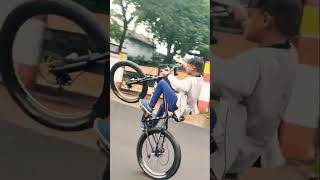 cycle stunt drift 🔥🥰 no pedal Wheelie coaster🔥🤯#like #and🔥😍#subscribers