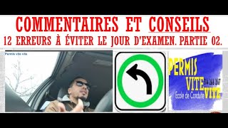 Erreurs à Éviter le Jour d'Examen! Conseils et Commentaires !