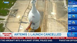 Artemis program: Fuel leak scraps NASA's second launch attempt