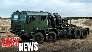 The Polish army ordered dozens of JELCZ 882.62 8x8 tank tractors