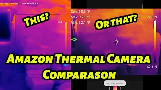 Thermal Camera Comparison Thermal Master vs Mileseey