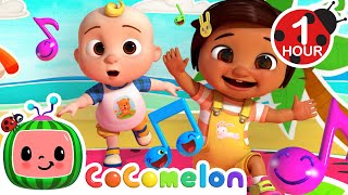 [ 1 HOUR LOOP ] Let's FREEZE DANCE with Baby JJ | Dance Party |CoComelon Nursery Rhymes & Kids Songs
