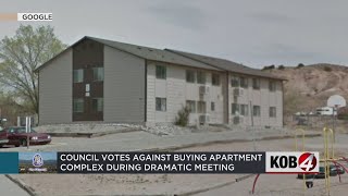 Española City Council votes against purchase of troubled apartment complex