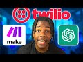 Building An AI SMS Chatbot From Scratch With Just Make com & Twilio