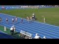 2012年10月21日 東京都支部対抗陸上競技大会 共通男子100m決勝