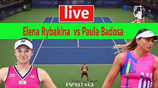 Elena Rybakina  vs Paula Badosa    (Round 64)   🏆 ⚽ Dubai Open (19/02/2025) 🎮 gameplay Tiebreaker