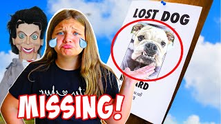 SLAPPY VENDING MACHINE PART 2! My Dog is Missing! Aubrey & Caleb Play a Game with Slappy