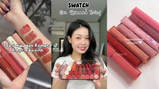 Tổng hợp video swatch Son Bóng Romand hot & bán chạy nhất hiện nay💗