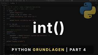 Rechnen & Typumwandlung (int/float) | Python Grundlagen Part 4