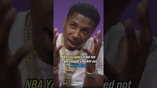 #NBAYoungboy tried not to get caught checking out #NickiMinaj #shorts