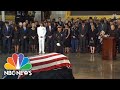 John McCain Honored In Moving Ceremony At U.S. Capitol | NBC News