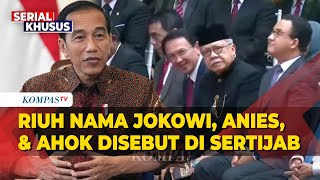 Beda Riuh Nama Jokowi, Anies, hingga Ahok Disebut di Acara Sertijab Gubernur Jakarta