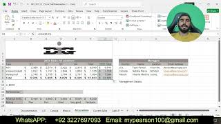 Excel Module 5-8 SAM Capstone Project 1a || NP_EX365_2021_CS5-8a | Newsight Consulting