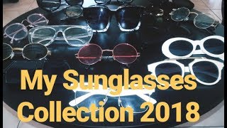 My Sunglasses Collection 2018 [16 Pairs] Review & Try On (Gianni Versace,Vogart Etc.)
