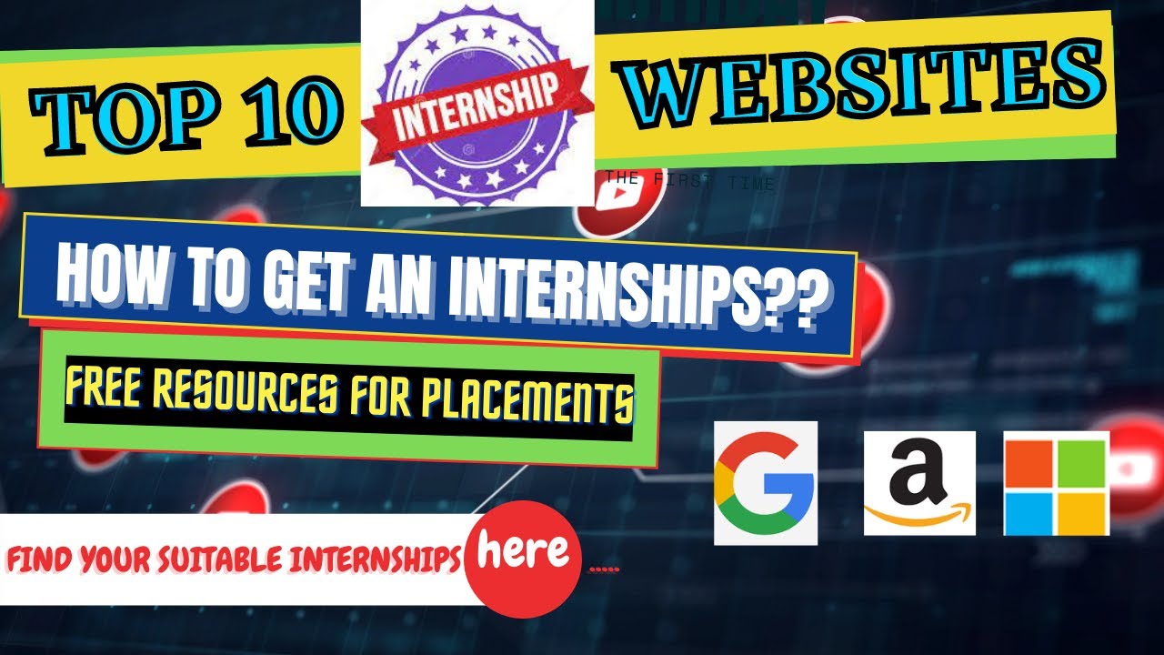 Top Websites For Internships You Must Know😱 | How To Get An Internship ...