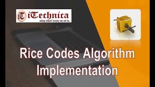 22.(B). Rice Codes Algorithm: Implementation with Example