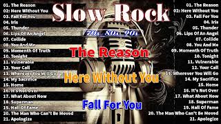 Slow Rock Ballads 70s, 80s, 90s - Scorpions, Aerosmith, Bon Jovi, U2, Ledzeppelin ...