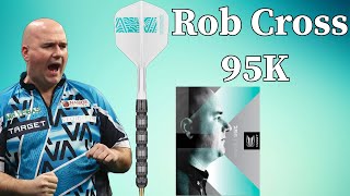 Target Rob Cross 95K Steeldarts Review!