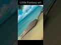 Easy Seascape Painting for beginners #acrylicpainting #shorts