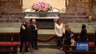 Word for Word: President George H.W. Bush Greets Mourners (C-SPAN)