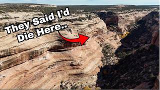 "Two Days Hiking 1000-Ft Cliffs Led Me to Something I Was NOT Supposed to Find."