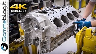 V8 ENGINE - Car Factory Production Assembly Line