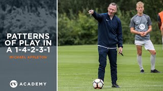 Michael Appleton • Coaching patterns of play in a 1-4-2-3-1 • CV Academy Session