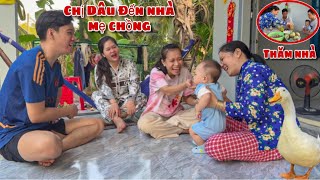 Mẹ Chồng Vui Mừng Khi Chị Dâu và Anh Hai Đến Thăm Nhà Hái Vú Sữa Ăn Kể Chuyện Tâm Sự Cùng Cha Chồng