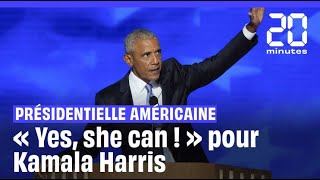 Présidentielle américaine 2024 : « Yes, she can ! », les Obama croient en  Kamala Harris