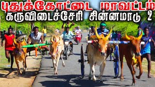 4புதுக்கோட்டை(மாவட்டம்) கருவிடைச்சேரி சின்னமாடு 2 பந்தயம் 03.08.2023