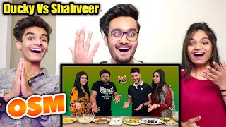 Shahveer Jafry and Ducky Bhai Vlogs Reaction | Shahveer Jafry COUPLES COOKING CHALLENGE