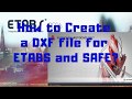 How to Create a DXF File for ETABS and SAFE