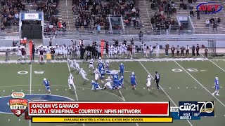 Texas 2A-1 Semifinal: Joaquin vs Ganado - 12/12/24