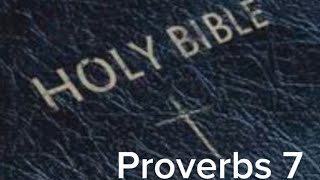 Proverbs 7 (NIV) The Audio Bible