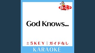 God Knows... (原曲歌手:平野綾) (ガイド無しカラオケ)