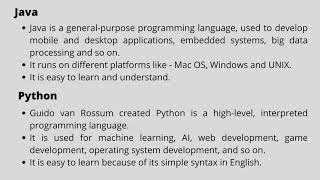Best Programming Language by Programming Assignment Help Providers