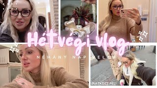 Hétvégi vlog | Karácsony utáni vásárlás | Koncert | Betegség | Buli | Nagyváradi Nelli