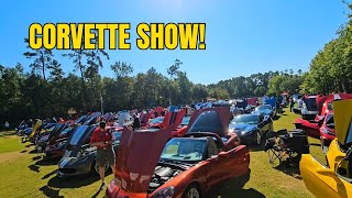 Corvette Show - The Woodlands Texas - From C1-C8