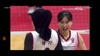 Red Spark VS Ai Pepper, Round 3 Korean V-League 2024, Set 5 Full.