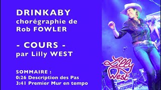 [COURS] DRINKABY de Rob FOWLER, enseignée par Lilly WEST