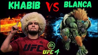 UFC 4 | Khabib Nurmagomedov vs. LetterHead Street Fighter | EA sports UFC 4 | epic Fred