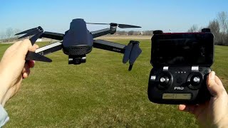 ZLL SG908 Pro KUN Drone Three Axis Gimbal EIS Flight Test Review